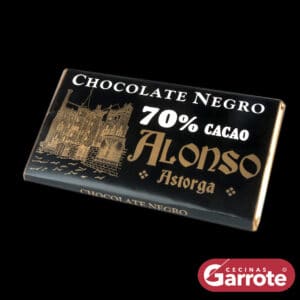 tableta de chocolate negro Alonso 70%