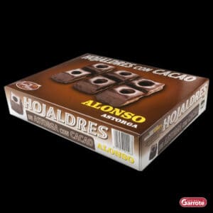 Caja de Hojaldres Alonso con Cacao