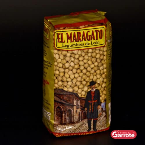 Legumbres El Maragato, paquete de 1 kilo de Garbanzos de Castrillo de los polvazares